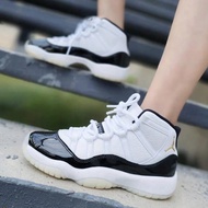 Children's Jordan Air Jordan 6 Rings Six Crowns Leather Comfortable Sports Wear-Resistant Mid-Top Ba