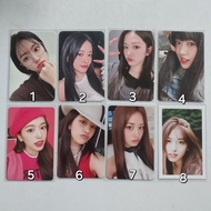 IVE Yujin Official Photocards