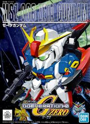 BANDAI【SD鋼彈G世代-ZERO、BB戰士198】MSZ-006 ZETA GUNDAM Z鋼彈 組裝模型