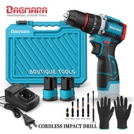 DAGMARA WSK18 Brushless Cordless Impact Drill Rechargeable Screwdriver Power Tools