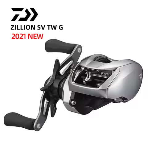 2021 NEW DAIWA ZILLION SV TW G Fishing Reel Baitcast Reel 8+1BB Gear Ratio 6.3/7.1/8.5 Max Drag 5KG