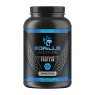 Gorilla Mode Premium Whey Protein - Cookies and Cream / 25 Grams of Whey Protein Isolate & Concentra
