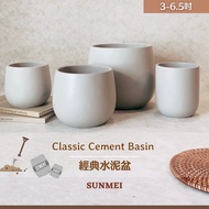 [Senmei Planting] Cement Pots/Foliage Foliage Pots/Classic Cement Pots/Classic Style/Foliage Plants/
