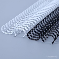 Double Coil YO Coil 11.1/12.7mm Black White 16/23/26/29 Gear Desk Calendar Iron Ring Ready Stock 2D4