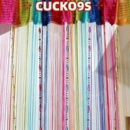 CUCKO9S 1Mx2M Door Room Divider Screen Tassel Crystal Glass Decorative Window