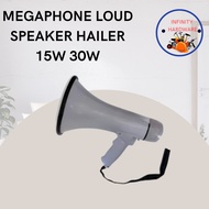 MEGAPHONE LOUD SPEAKER HAILER PEMBESAR SUARA 15W 30W