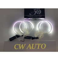 Bmw e36 e38 e39 e46 angel eyeshadow ring ccfl ring marker headlight white colour 4 pcs - 146mm