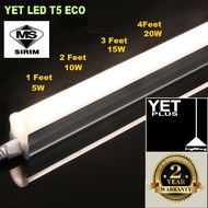 YETPlus Lampu LED T5 Tube Light T5 Drop Light T5 Curve Light T5 Ceiling Light 1/2/3/4Feets SIRIM & 2