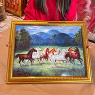 Photo Frame 8 Horse Views Home Decoration Shop Gift Souvenir Retirement Give As Gifts For Various Oc