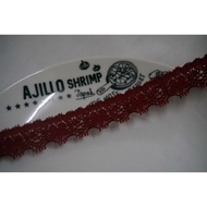 Cheap Zone~SF78 Crimson 1.5cm Elastic Lace 2331cm Reward Price~Super Cost-Effective ^^ (Length * 210