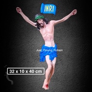 Wall cross Corpus 80 cm