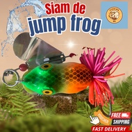 1pcs Siam de P35 handmade jump frog/ umpan katak tiruan/ umpan ikan haruan dan toman