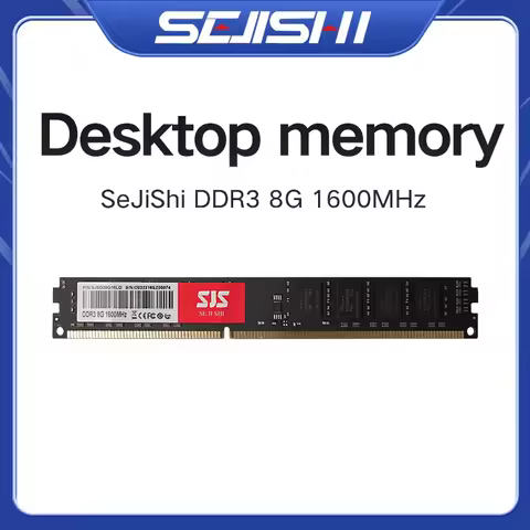240pin Ram 1.5V DIMM RAM For Desktop SEJISHI HyperX Chip DDR3 Ram 8GB 1600MHz DRAM DIMM Memory