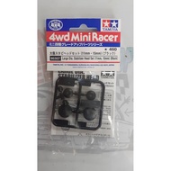 TAMIYA MINI 4WD 95357 LARGE DIA, STABILIZER HEAD SET(11mm,15mm)(BLACK)
