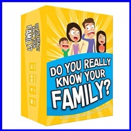 Do You Really Know Your Family Card Game | Fun Family Trivia Party Game | 200 Cards | 3-8 Players | 