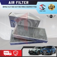 Engine Cabin Air Filter Carbon 64119321875 BMW X1 F48 X2 F39 MINI COOPER F56 Penapis Udara Enjin Ker