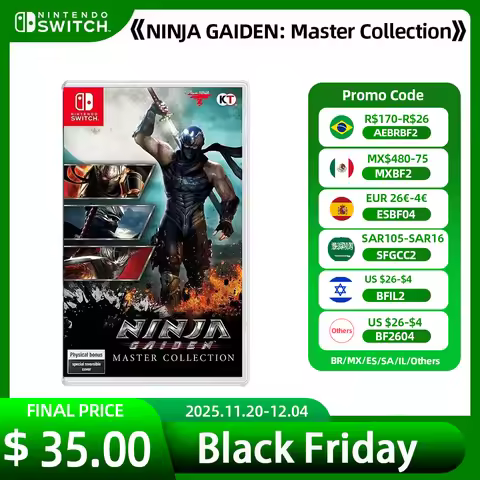 NINJA GAIDEN : Master Collection - Nintendo Switch Game Deals 100% Original Games Cartridge Physical