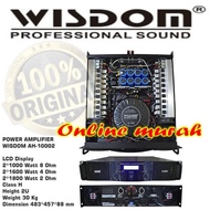 power amplifier wisdom ah10002 ah 10002 class h original