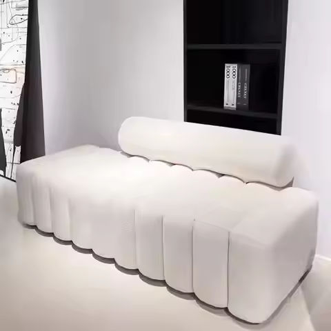 Modern porch Shoe Changing Stools Home Bench Nordic Living Room Furniture Light Luxury fabric Ottoma