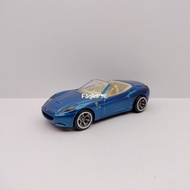 2010 Hot Wheels Speed Machines Series Ferrari California Metalflake Blue