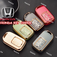 HZ honda Car Key Cover For Honda Civic CRV BRV City Accord 2014 to 2020 Key Case Keyless honda click