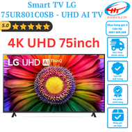 Smart TV LG – 75UR801C0SB – 4K UHD 75inch – UHD AI TV