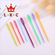 AT02 Stok Sedia Ada Jarum Rajut Plastik Jahitan Colourful Crochet Plastic Darning Needle 塑料毛衣縫合針 縫合針