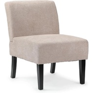Accent Chair Modern Armless Accent Chairs For Living Room Elegant Design Fabric Dining Chair Comfort