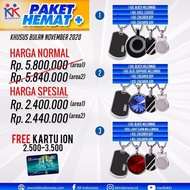 paket hemat 4 kalung KK Liforce milenial