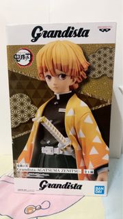 聖誕禮物 鬼滅之刃 我妻善逸 全新日版 Grandista figure 禮物 Agatsuma Zenitsu