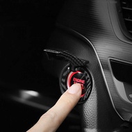 ar Engine Start Stop Push Button Switch Cover Trim Accessories Carbon Fiber For Mazda 2 3 6 323 Cx3
