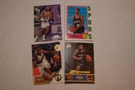 Ray Allen Tony Parker Antoine Walker Gilbert Arenas Rookie GOLD Foil RC Lot/Each 新秀 燙金銀 卡 套裝或自選 Topp
