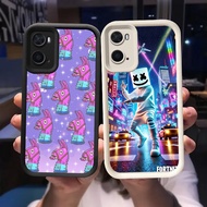 Q-60 Fortnite game Black white Case for OPPO A96 A77S A76 A57S A77 A57 A36 K10 Realme 9i