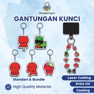 GANTUNGAN Keychain Acrylic Keychain/ ROBLOX FORSAKEN - SILLY C00LKIDD PACK