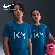 Nike Dri-FIT Older Kids Kylian Mbappé Academy Tee - Green Abyss
