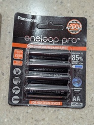 Panasonic Eneloop Pro AA Rechargeable Batteries