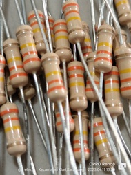 10 pcs resistor ukuran 330K ohm 1/2watt