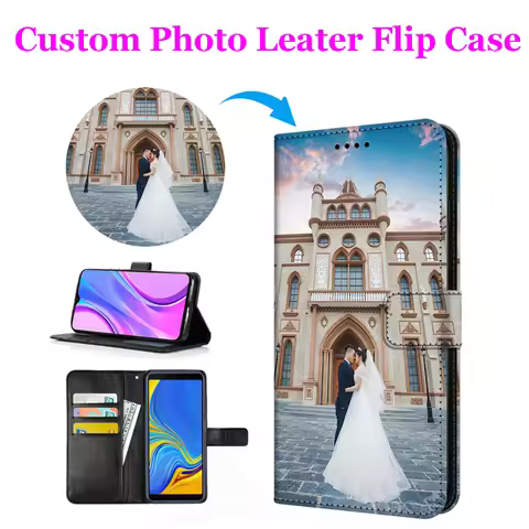 Custom Flip Leather Case For Honor 400 500 X9a X9b X8 X7 X6 X5 Magic 8 Magic 6 5 7 Lite Personalized