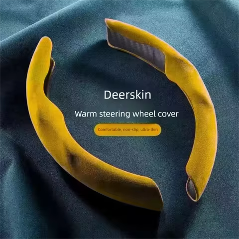 Suede Steering Wheel Cover for Voyah Free Dreamer Passion Courage Taishan FreePlus Passionl - Non-Sl