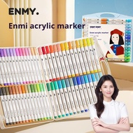 Enmy Acrylic Marker Pen - Acrylic Paint Drawing Colouring Painting Art Arcylic Markerpen Maker Pen K