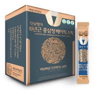 KOREAN RED GINSENG  FARMER JINSAM MYEONGGA six-year-old Red Ginseng Extract basics Stick(10gx100stic