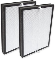 PUREBURG 2-Pack Replacement 2-IN-1 HEPA Filters Compatible with Aiper Aiper KJ200 and FAMREE FA500 A