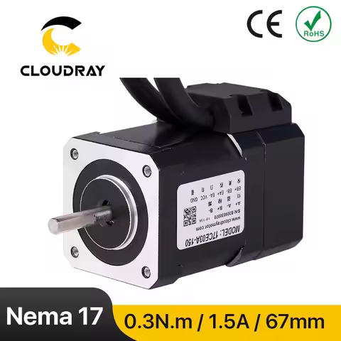 Cloudray Nema 17 Stepper Motor 0.3N.m 1.5A Closed Loop Stepper Servo Motor with Encoder for 3D print