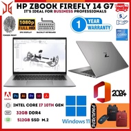 HP ZBook Firefly 14 G7 – Sleek Touchscreen Laptop | Core i7 10th Gen | 32GB | 512GB SSD | Ultra-Ligh