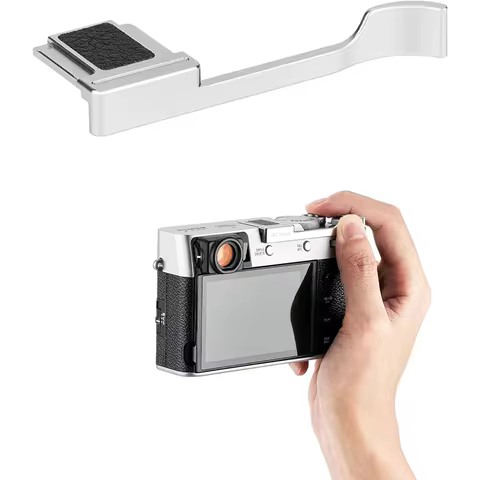 JJC X100VI Metal Thumb Up Grip for Fujifilm X100VI X100V Fuji X-E4 XE4 X-E3 XE3 X100F X100T Hot Shoe
