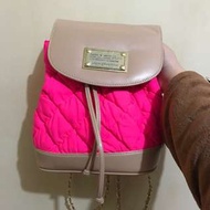 泰國Posh螢光粉色背包