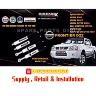 4x4 NAVARA NISSAN D40 NP300 D22 RIDEMAX LIFT UP 2"HIGH LOW ABSORBER TWIN TUBE GAS SHOCK HEAVY DUTY F