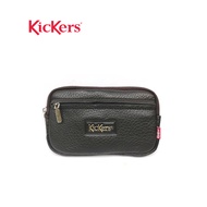 [Ready stock] KICKERS Men's 0158-D.Brown Genuine Leather Belt Pouch