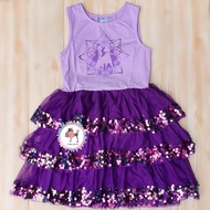 Frozen 2 Anna Layered Dress Size M 7-8T
