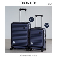 Pology กระเป๋าเดินทาง แบบเปิดหน้า รุ่น FRONTIER C106 ขนาด 20 24 นิ้ว ใส่แท็บเล็ต ใส่โน้ตบุ๊ค